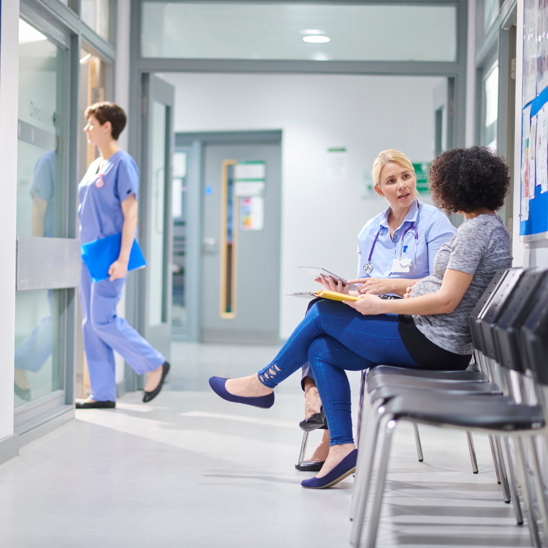 Wartebereich Klinik
